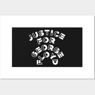 Justice for George Floyd Posters and Art